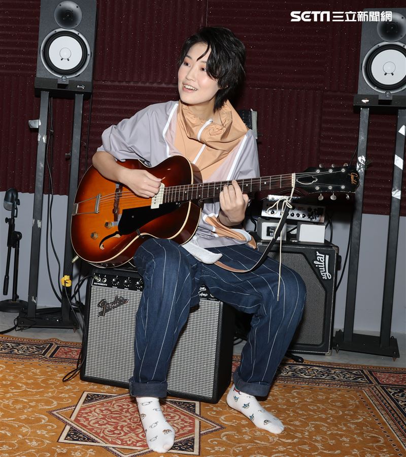 陳央三立新聞網專訪。（記者邱榮吉/攝影）