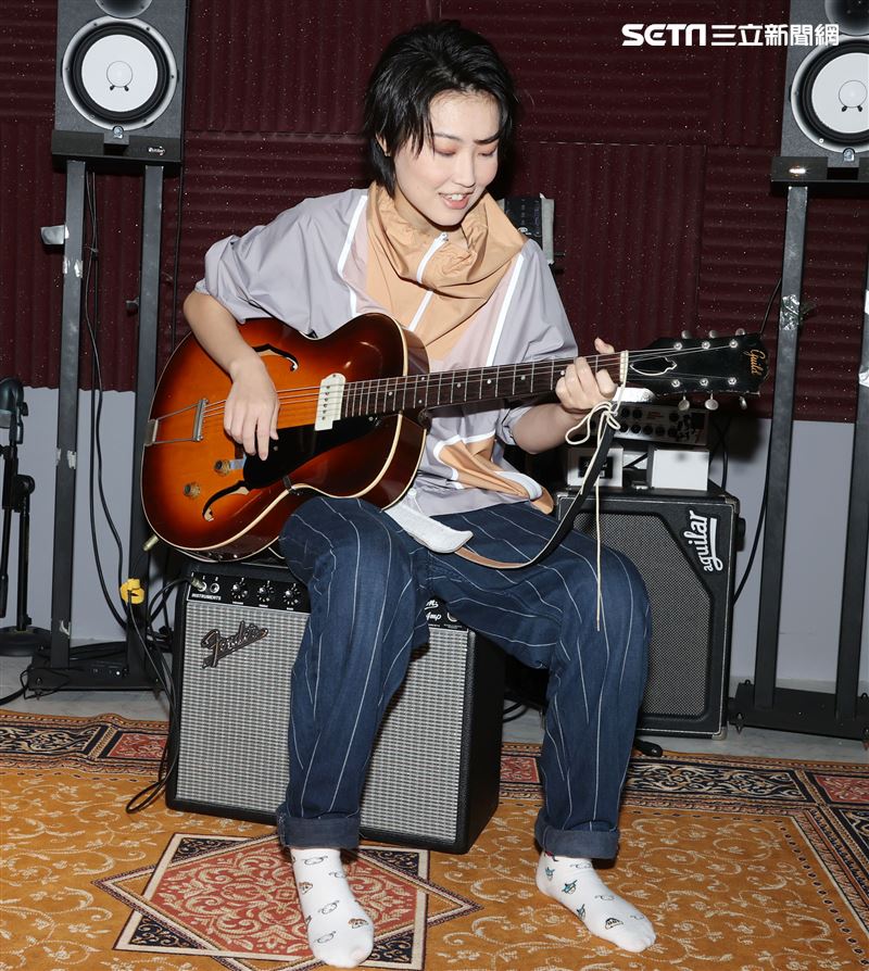 陳央三立新聞網專訪。（記者邱榮吉/攝影）