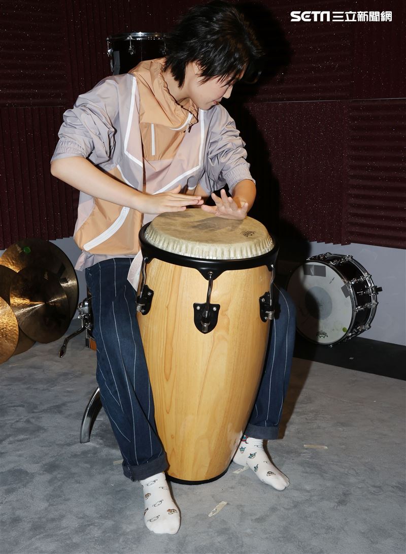 陳央三立新聞網專訪。（記者邱榮吉/攝影）