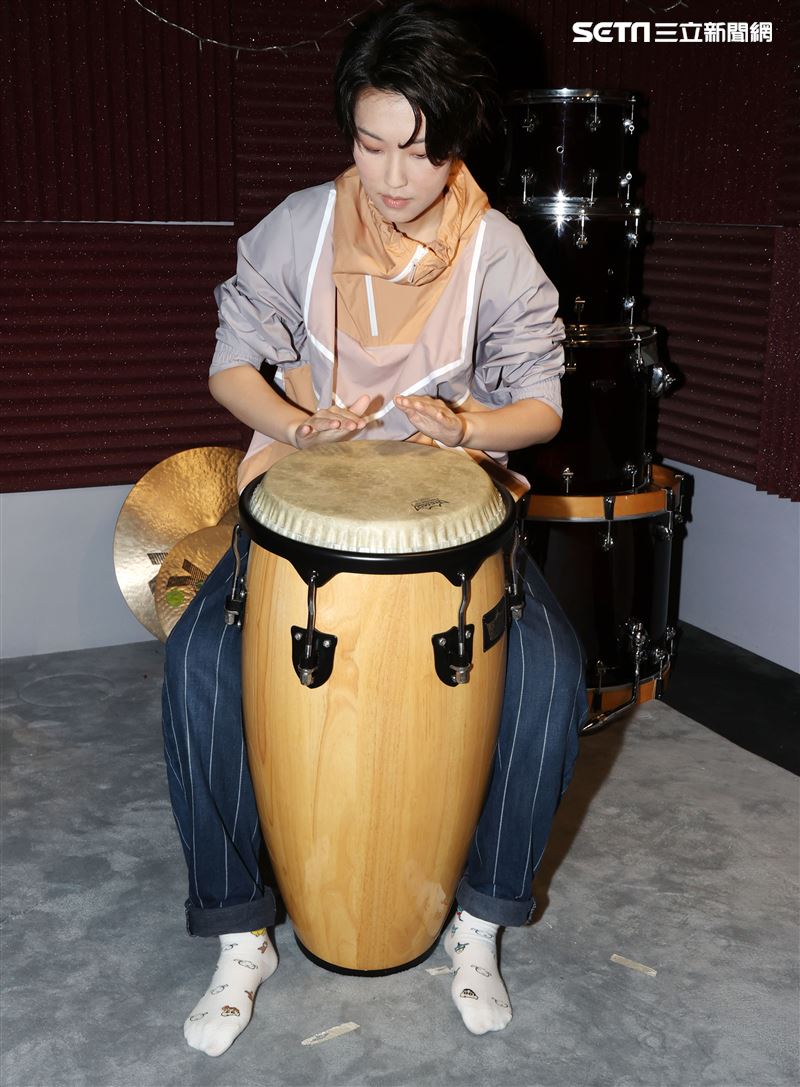 陳央三立新聞網專訪。（記者邱榮吉/攝影）