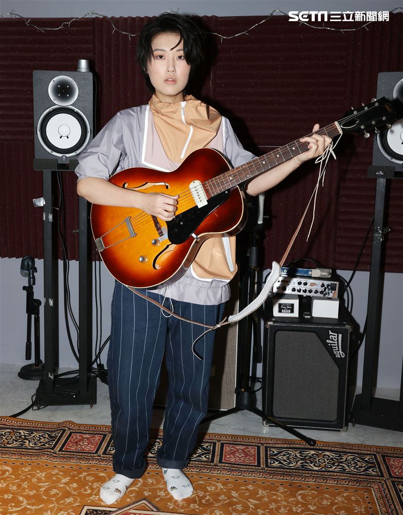 陳央三立新聞網專訪。（記者邱榮吉/攝影）