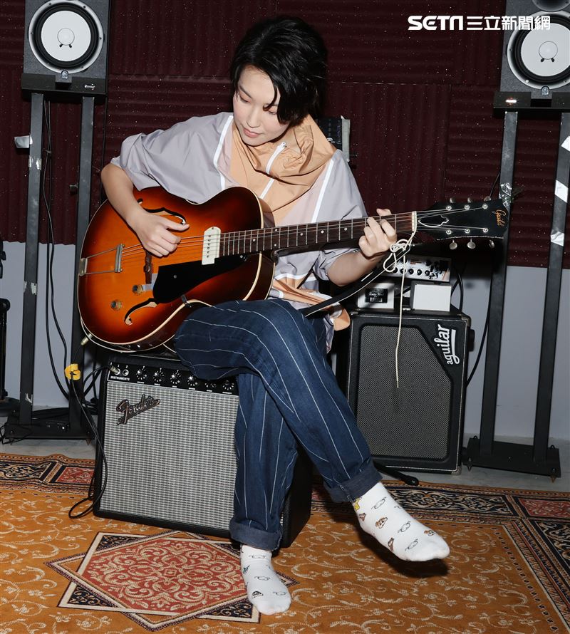 陳央三立新聞網專訪。（記者邱榮吉/攝影）