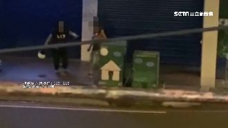 女拿安全帽K傷男　下跪完又過肩摔