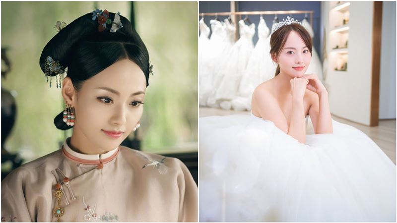 生兩子仍沒辦婚禮　最美妃子終披白紗