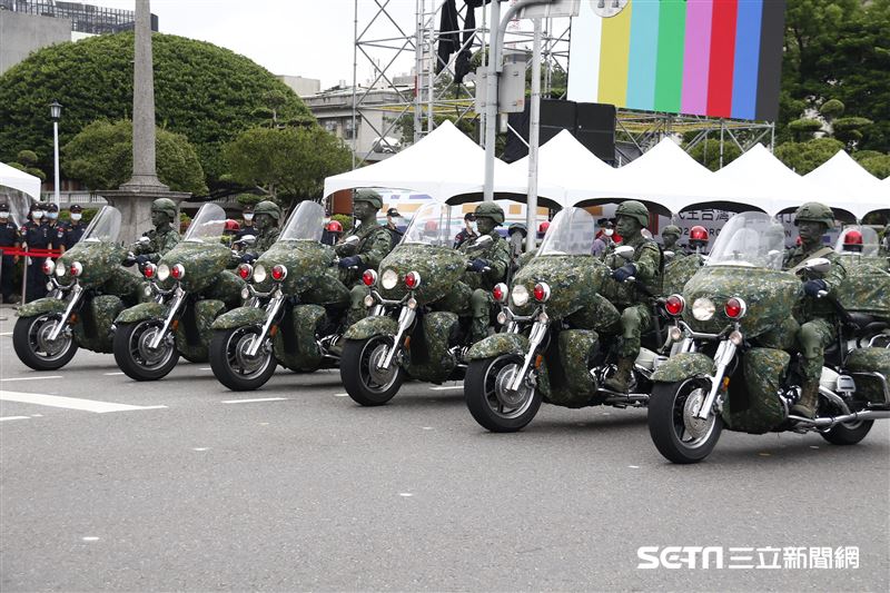 中華民國109年國慶大會預演。（圖／記者林聖凱攝影）