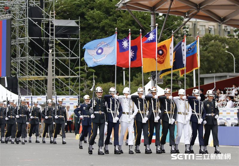 中華民國109年國慶大會預演。（圖／記者林聖凱攝影）