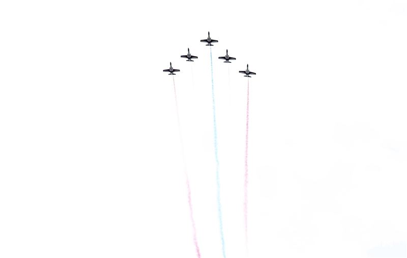 中華民國109年國慶大會預演。（圖／記者林聖凱攝影）