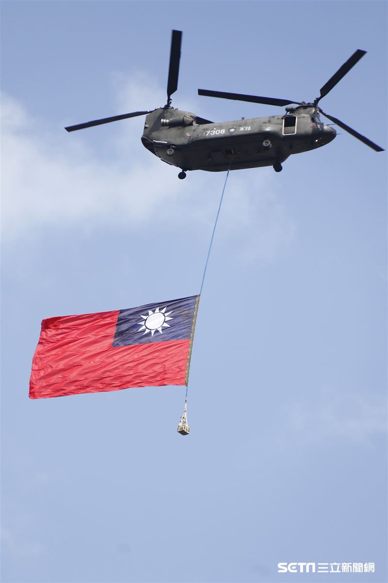 中華民國109年國慶大會預演。（圖／記者林聖凱攝影）