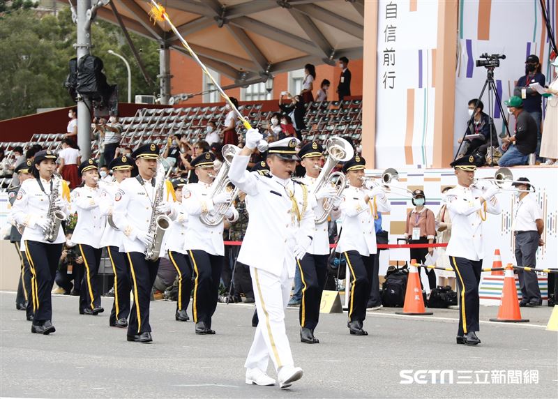 中華民國109年國慶大會預演。（圖／記者林聖凱攝影）
