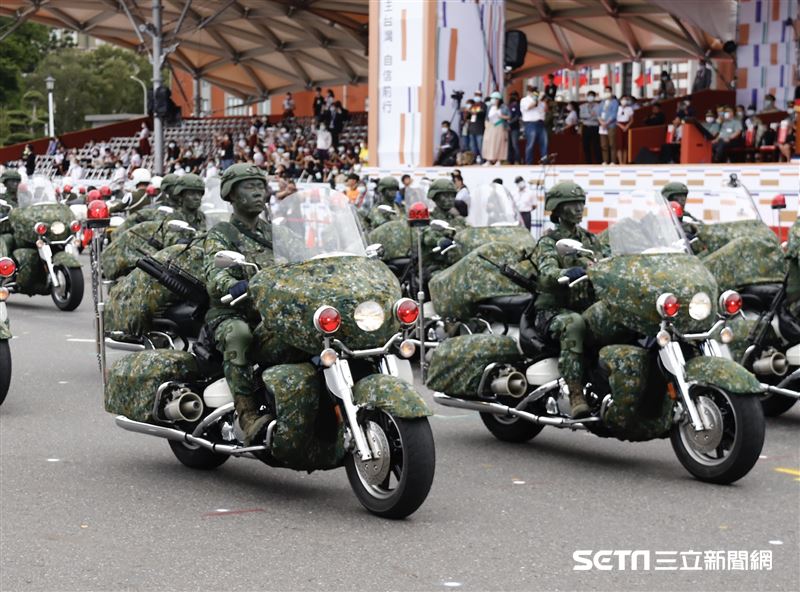 中華民國109年國慶大會預演。（圖／記者林聖凱攝影）