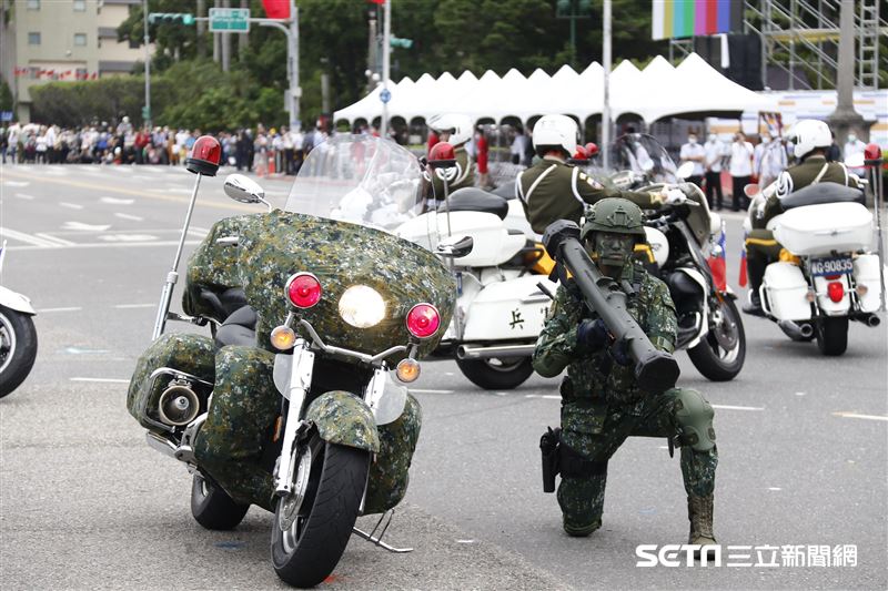 中華民國109年國慶大會預演。（圖／記者林聖凱攝影）