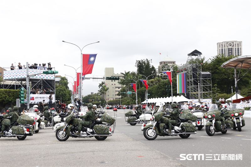 中華民國109年國慶大會預演。（圖／記者林聖凱攝影）