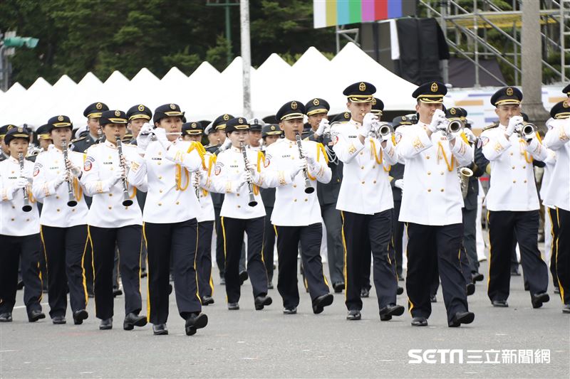 中華民國109年國慶大會預演。（圖／記者林聖凱攝影）