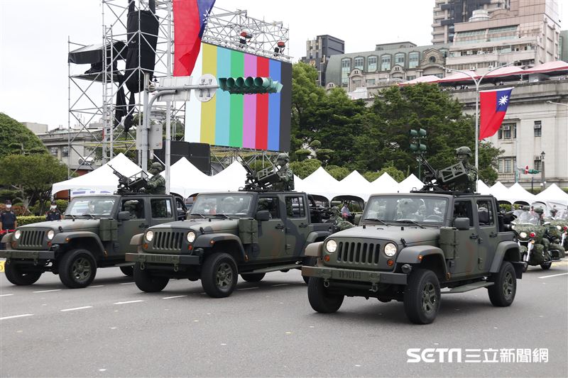 中華民國109年國慶大會預演。（圖／記者林聖凱攝影）