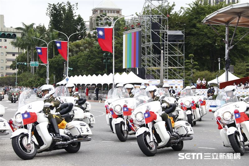 中華民國109年國慶大會預演。（圖／記者林聖凱攝影）