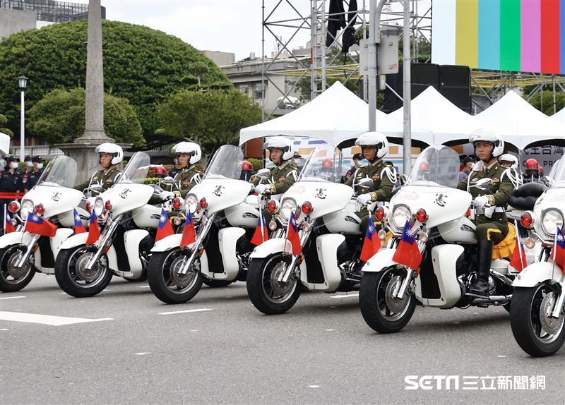 中華民國109年國慶大會預演。（圖／記者林聖凱攝影）