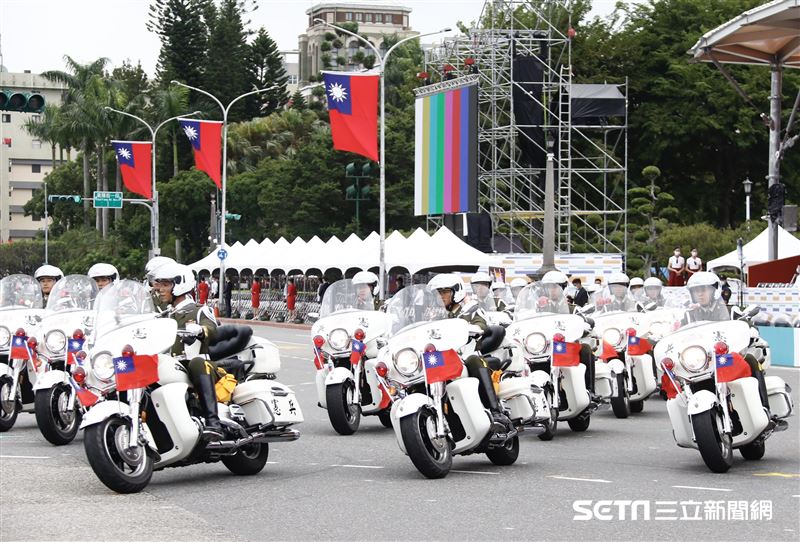 中華民國109年國慶大會預演。（圖／記者林聖凱攝影）