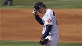 ▲葛蘭基（Zack Greinke）預告暗號後慘挨3分砲。（圖／美聯社／達志影像）