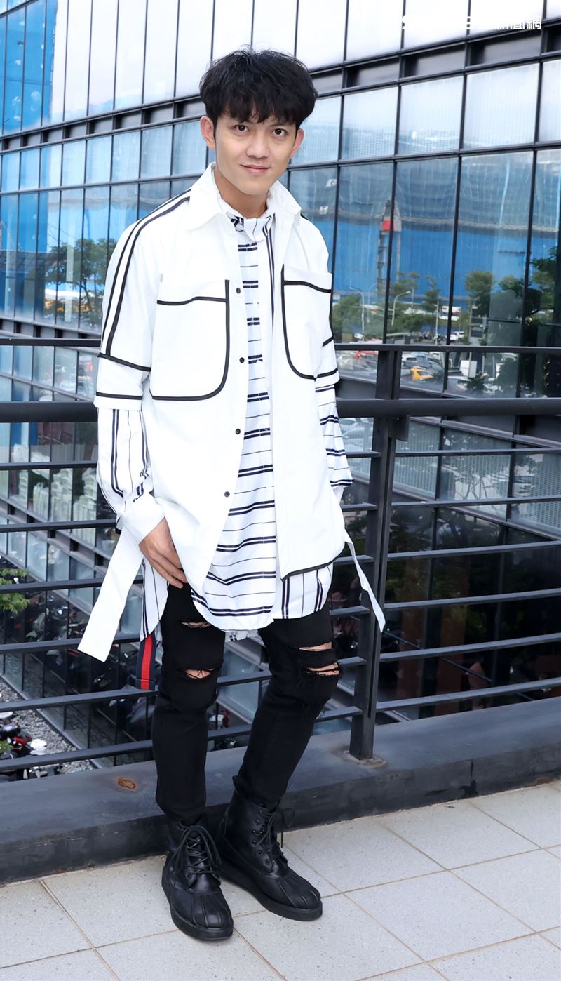 郭忠祐三立新聞網專訪。（記者邱榮吉/攝影）