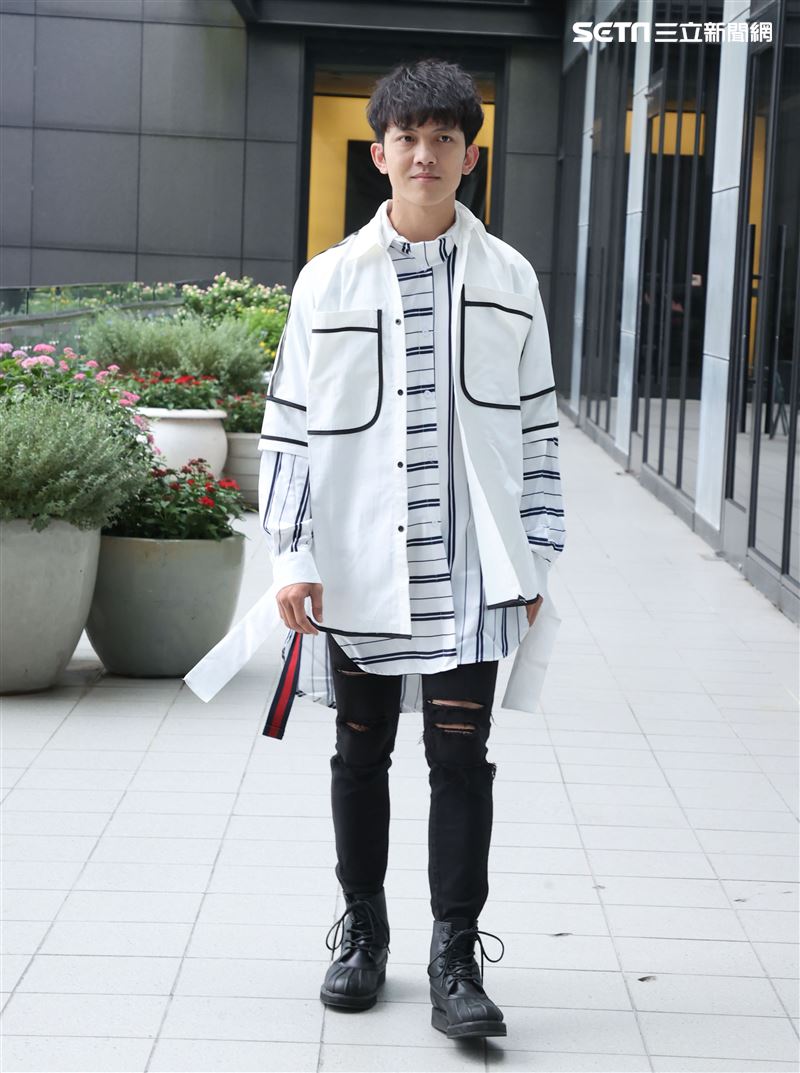 郭忠祐三立新聞網專訪。（記者邱榮吉/攝影）