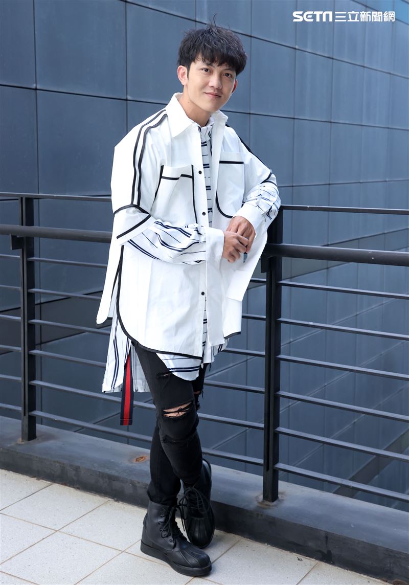 郭忠祐三立新聞網專訪。（記者邱榮吉/攝影）