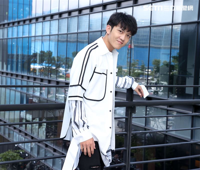 郭忠祐三立新聞網專訪。（記者邱榮吉/攝影）