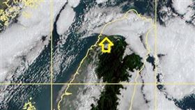 衛星雲圖,鄭明典,層雲邊界,新竹,照片