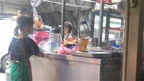 女童,麵攤,竹東市場,正能量,9歲