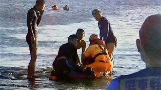 一天兩起溺水　墾丁49歲民眾送醫