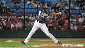 ▲樂天桃猿先發投手卡本特。（圖／記者劉彥池攝影）