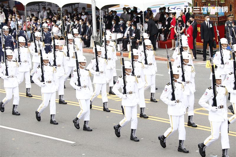 中華民國109年國慶大會。（圖／記者林聖凱攝影）