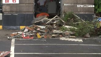 建案動工成導火線　黑衣人強拆警衛亭