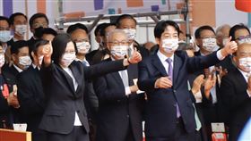 國慶大會、總統蔡英文、前總統馬英九、副總統賴清德（圖／記者林聖凱攝影）