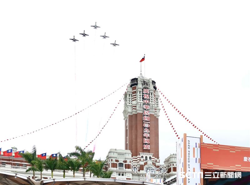 中華民國109年國慶大會。（圖／記者林聖凱攝影）