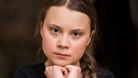 瑞典少女童貝里（Greta Thunberg）。（圖／Twitter）