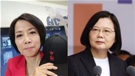 黃智賢 蔡英文（組合圖／翻攝黃智賢臉書、記者林聖凱攝影）