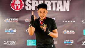 5566成員彭小刀帶著女兒參賽。（圖／寬寬整合行銷提供）