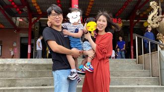 抗癌沒拍全家福　余苑綺首曬一家四口