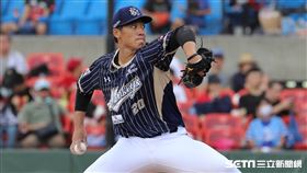 ▲樂天桃猿先發投手翁瑋均。（圖／記者劉彥池攝影）