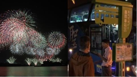 國慶焰火散場遭批　黃偉哲：我承擔！