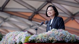 中國武嚇台灣…小英國慶演說登德媒