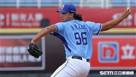 ▲富邦悍將投手林羿豪。（圖／記者劉彥池攝影）