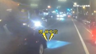 男逆向違規不肯停　闖紅燈追撞2機車