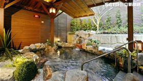 北投五星級大地溫泉酒店今（12）天釋出好康消息表示，將在15日線上旅展中開賣，這次將推出最低可至38折的一泊一食抵用券（圖／北投大地提供）