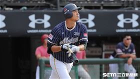 ▲樂天桃猿外野手朱育賢。（圖／記者劉彥池攝影）
