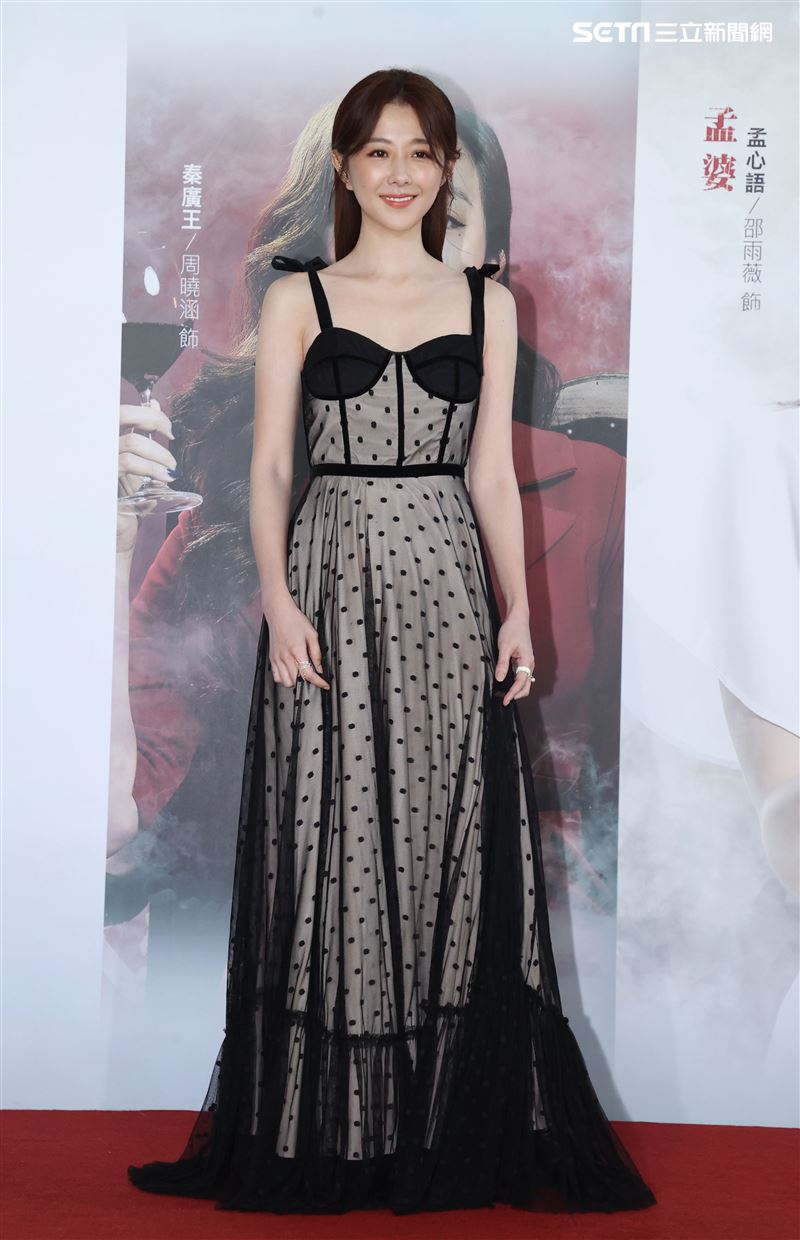 「天巡者」演員邵雨薇。（記者邱榮吉/攝影）