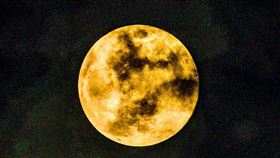 超級大月亮　埔里（圖／翻攝畫面）