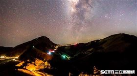 合歡山　銀河　美景　雲瀑（圖／邱教官授權使用）