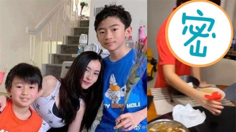 張柏芝次子留長髮　一動作激似謝霆鋒