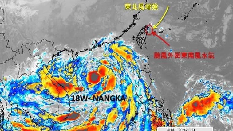 旺盛線狀對流豪雨彈　一周降雨熱點曝
